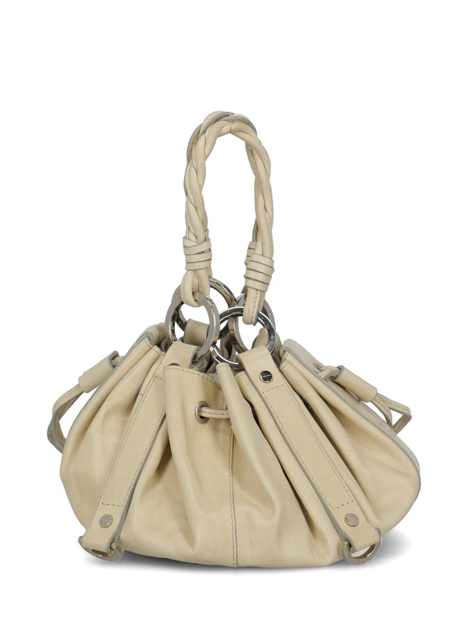 Givenchy Woman Handbag Ecru Leather In Fair Condition For Sale In Milan, IT