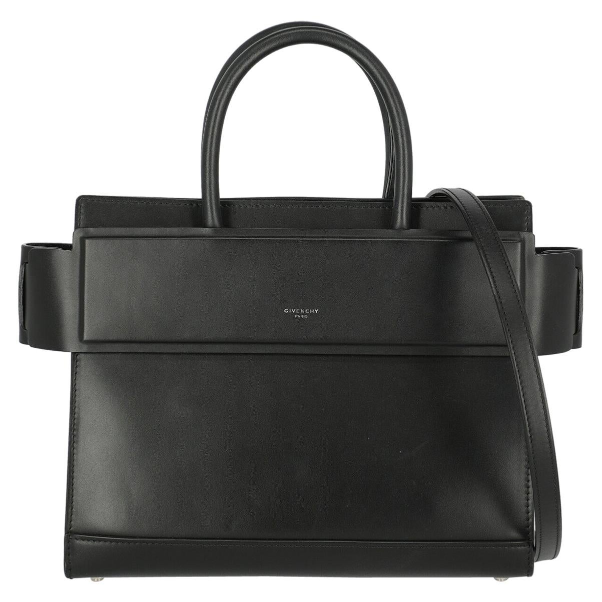 Givenchy Woman Handbag Horizon Black Leather For Sale