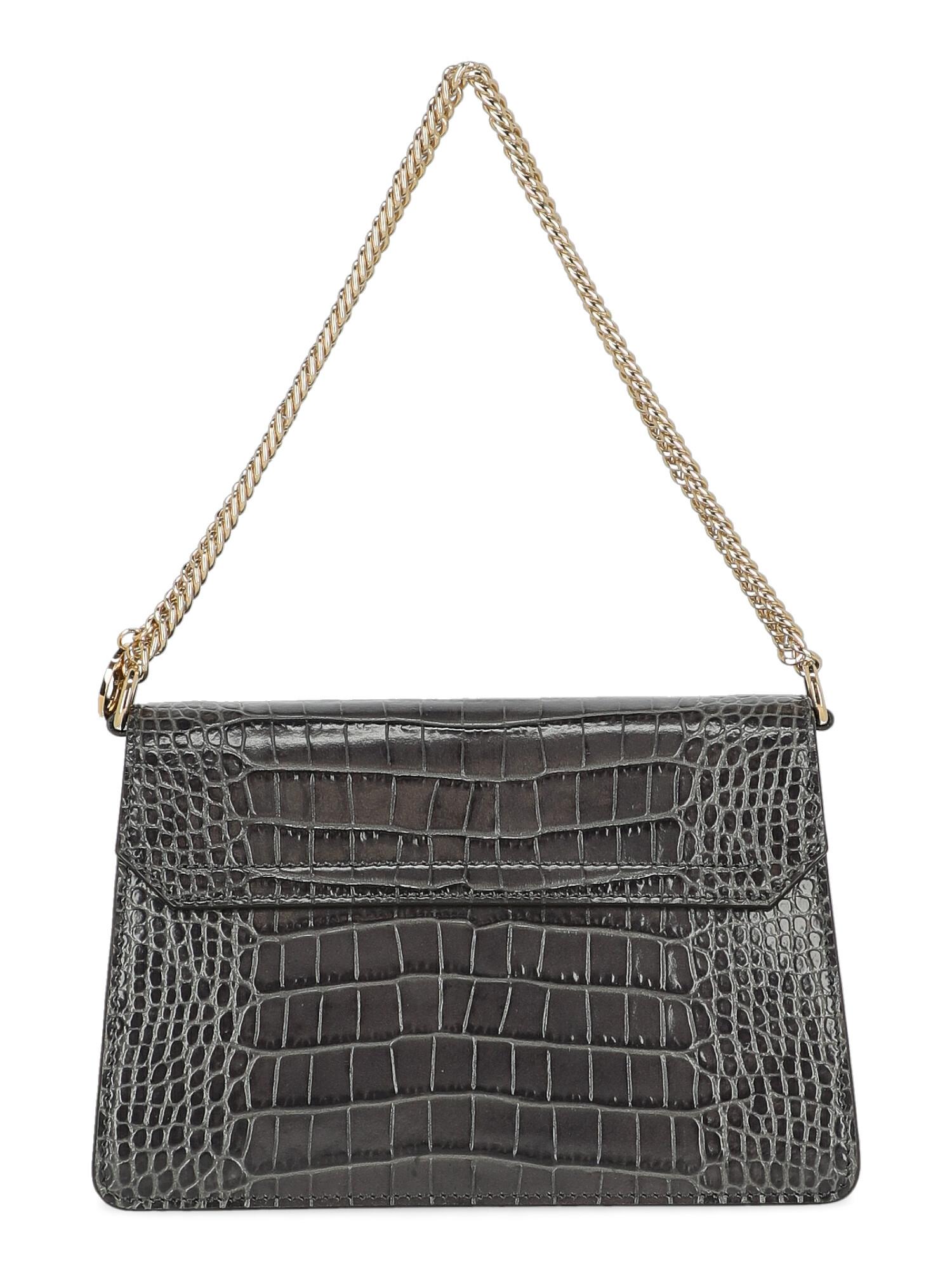 Black Givenchy Woman Shoulder bag  Anthracite Leather