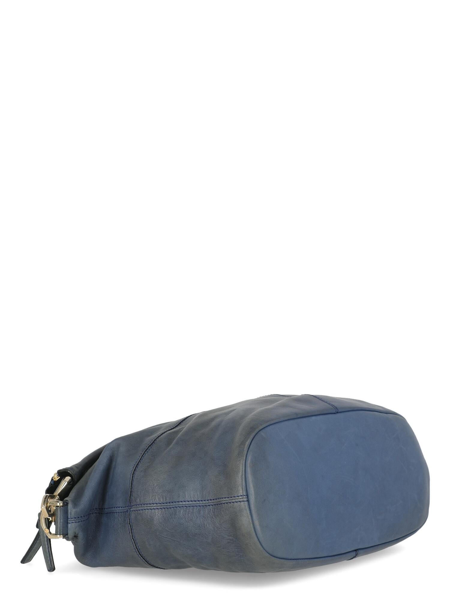 Women's Givenchy Woman Shoulder bag Nightingale Navy Leather