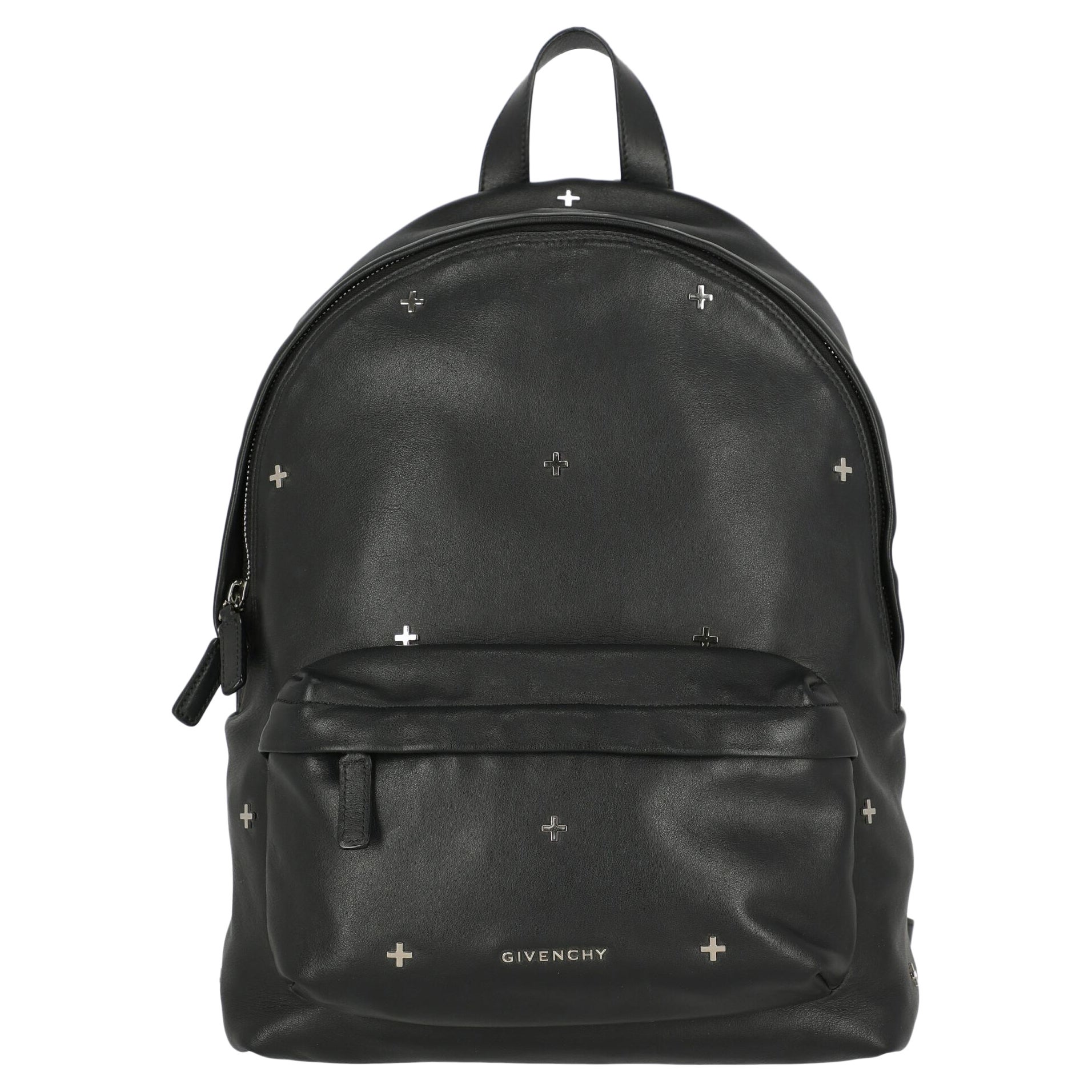 "Givenchy Women Backpacks Black Leather " For Sale