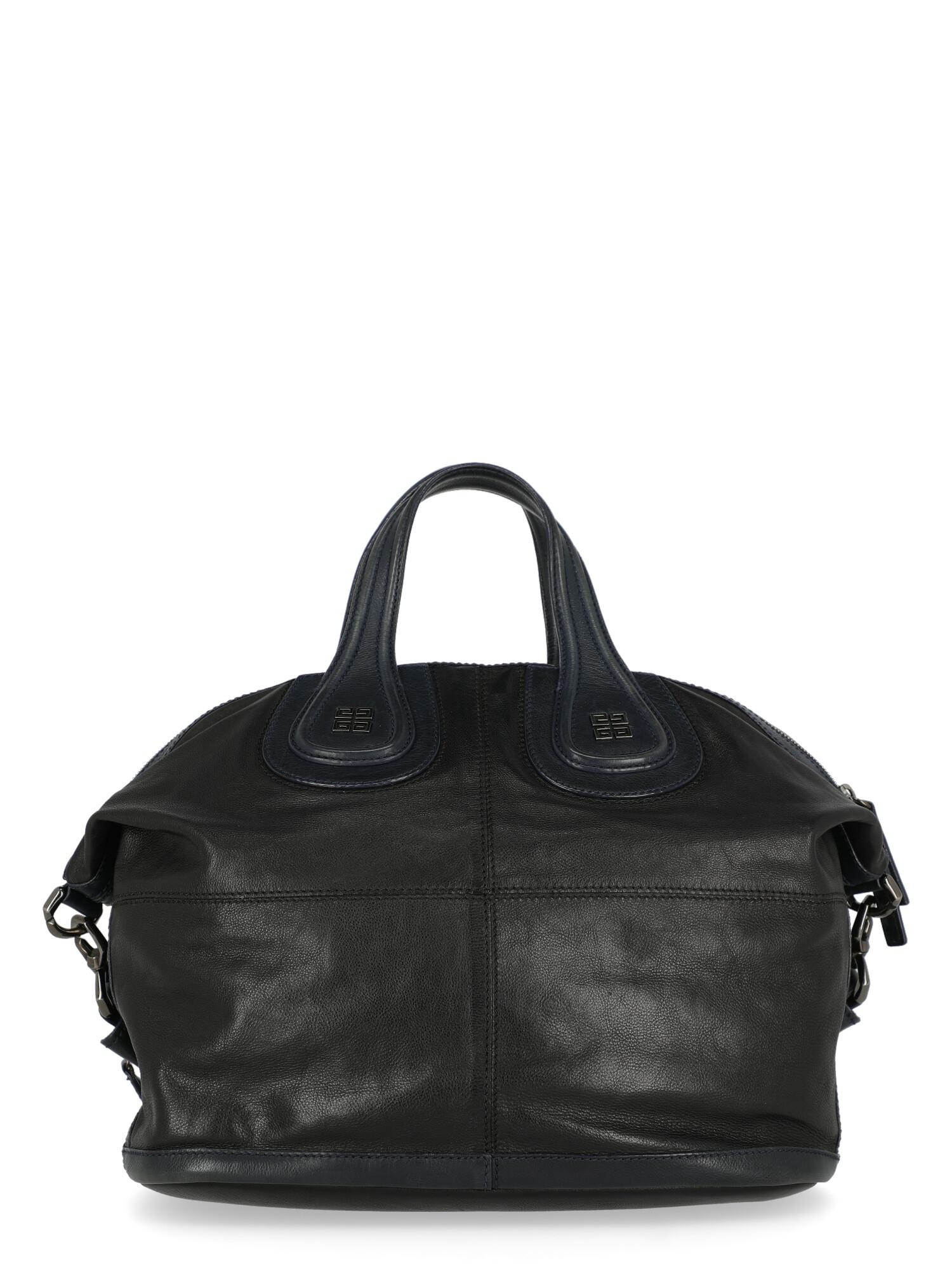 Women's Givenchy  Women Handbags Nightingale Black, Navy Leather For Sale