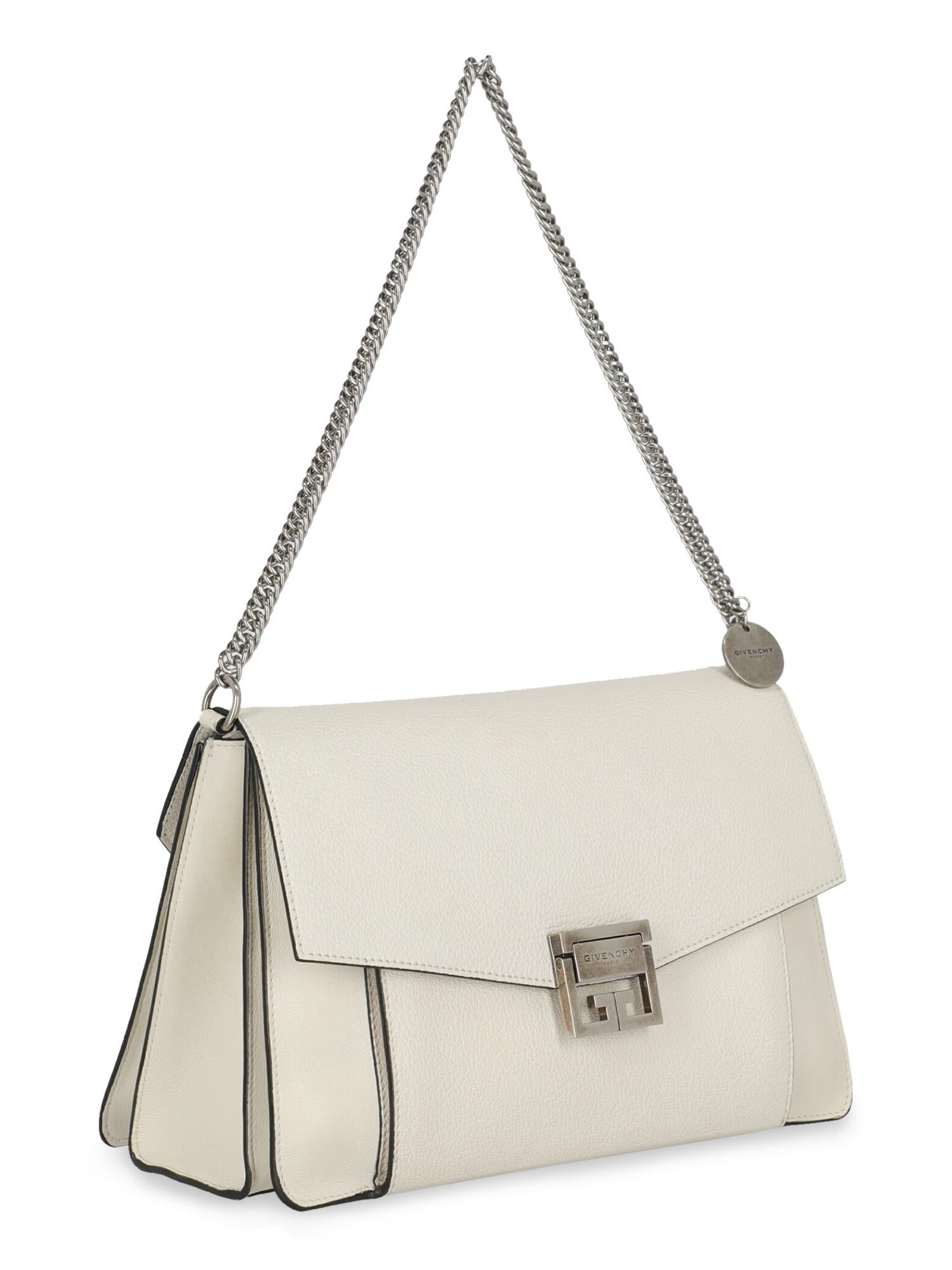 white leather messenger bag