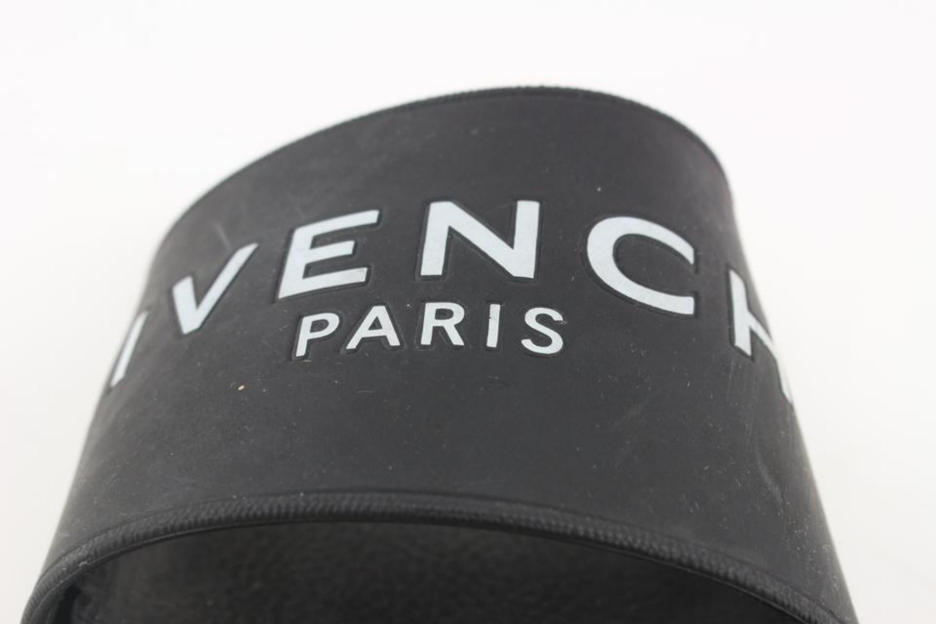 Givenchy Femmes 7 US Logo Slides Sandales 4GV1112 en vente 6