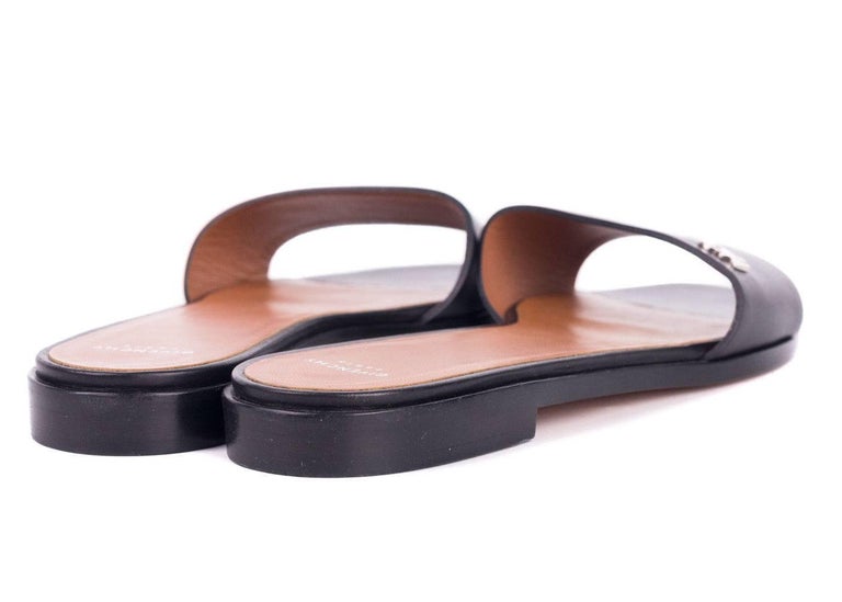 givenchy 4g flat leather sandals