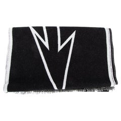 Givenchy Women's Lightning Bolt Wool Scarf