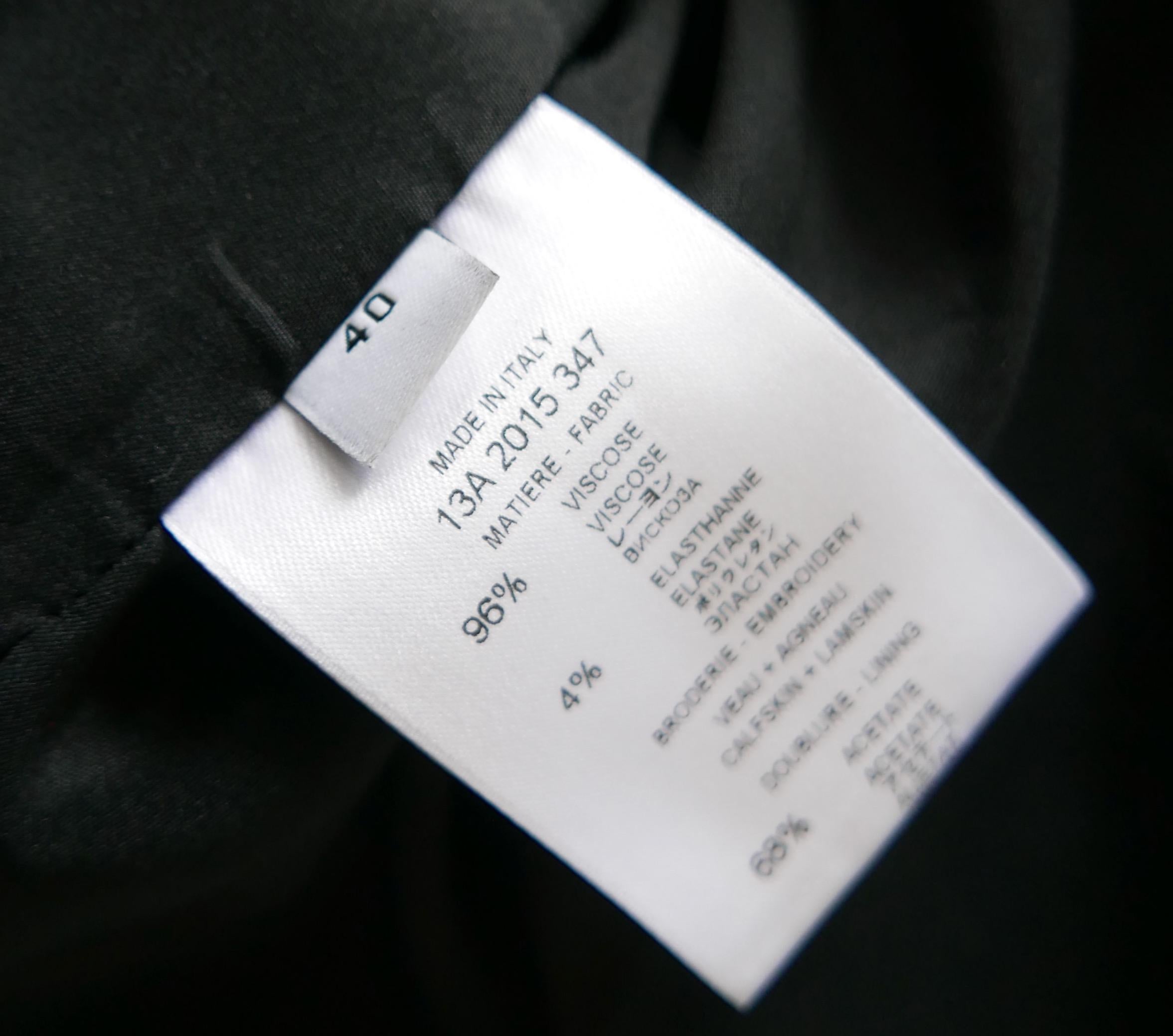 Givenchy x Riccardo Tisci Pre-Fall 2013 Leather Embellished Dress For Sale 3