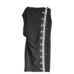 Givenchy x Riccardo Tisci Pre-Fall 2013 Leder verziertes Kleid