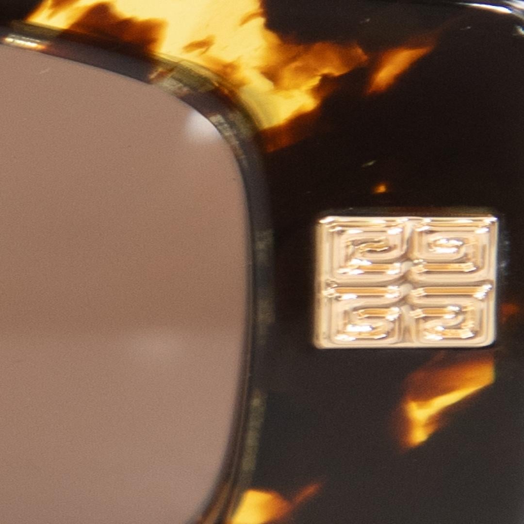 Gafas de sol Givenchy Yellow & Black Tortoiseshell GVday en venta 1