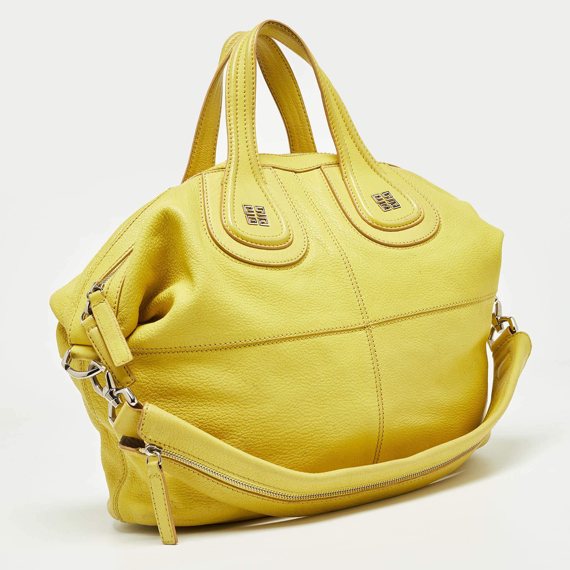 Givenchy Bolso mediano Ruiseñor Piel Amarillo en Bastante bueno Estado en Dubai, Al Qouz 2