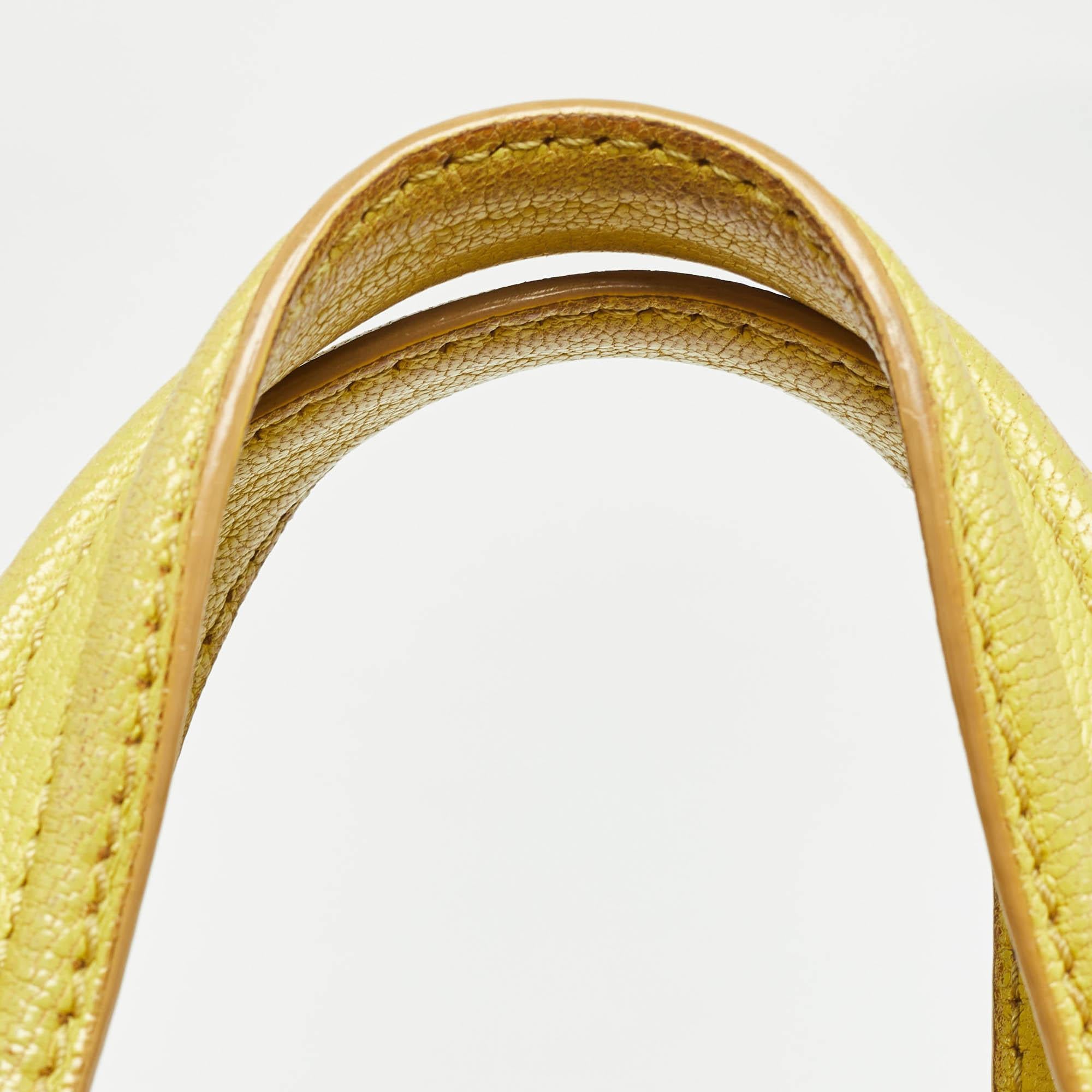 Givenchy Bolso mediano Ruiseñor Piel Amarillo 4