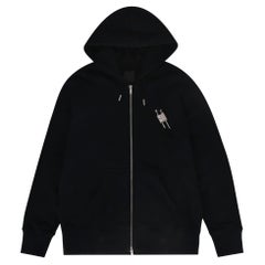 Givenchy Zipped Hoodie With A Logo Engraved Padlock Detail