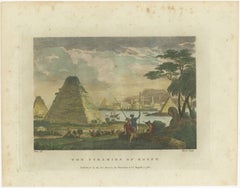 Pyramides de Gizeh et Sphinx gravés : Une vue égyptienne du XVIIIe siècle, 1782