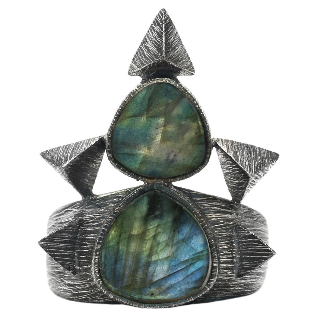 Giza Ring from Sterling Silvery & Labradorite