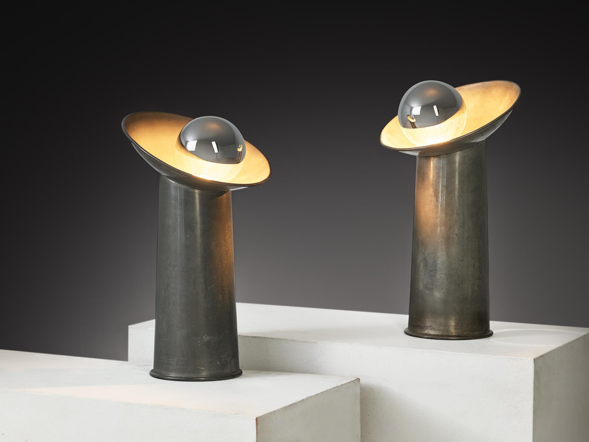italien Lampes de table 'Radar' de Gjlla Giani pour Nucleo Sormani en vente
