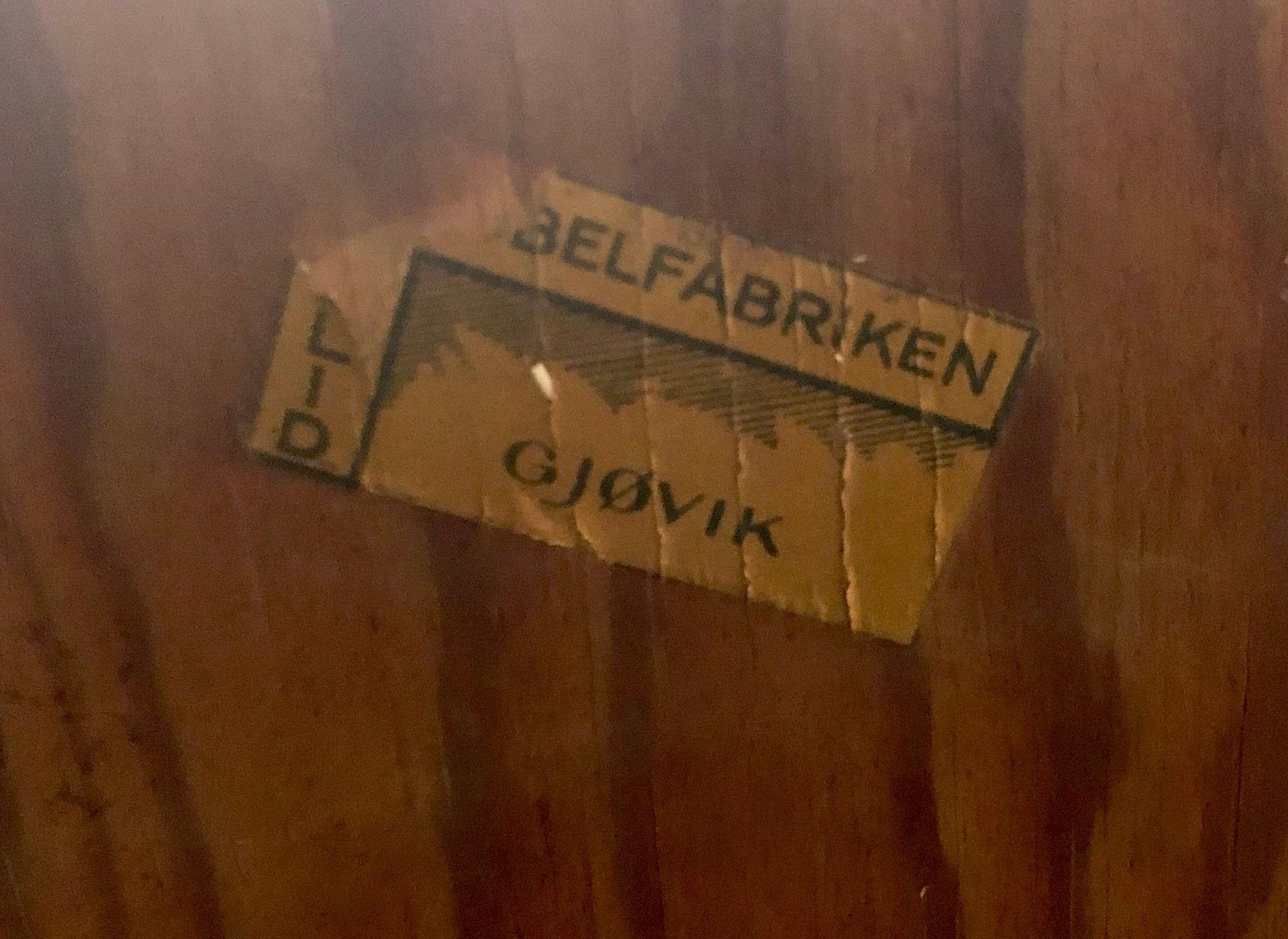 Gjovik Mobelfabriken, Mid-Century Modern, Low Cabinets, Teak, Denmark, 1950s For Sale 4