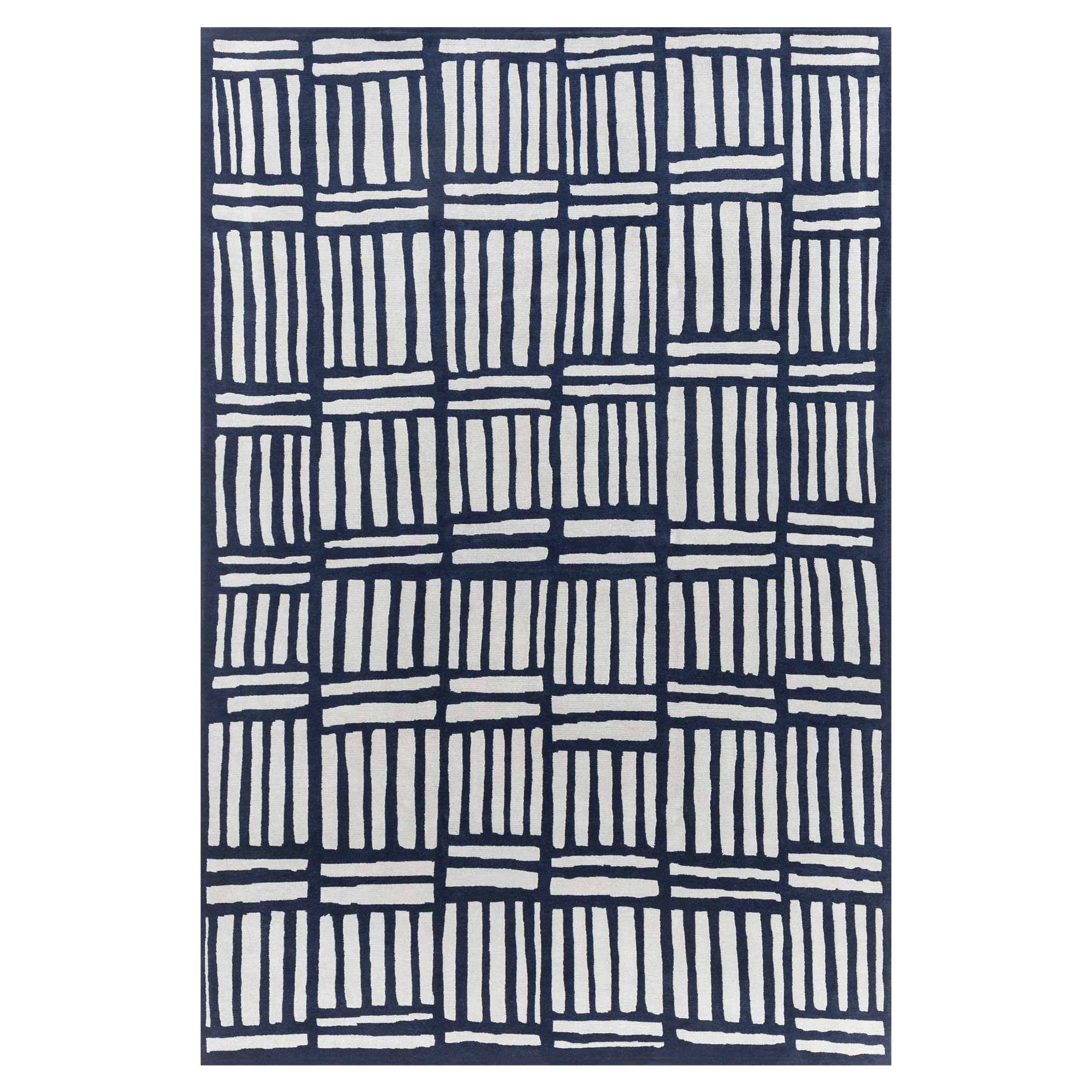 Tapis en laine GJS12 de George J. Sowden pour Post Design Collection/Memphis
