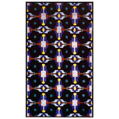 Tapis en laine GJS4 de George J. Sowden pour Post Design Collection/Memphis