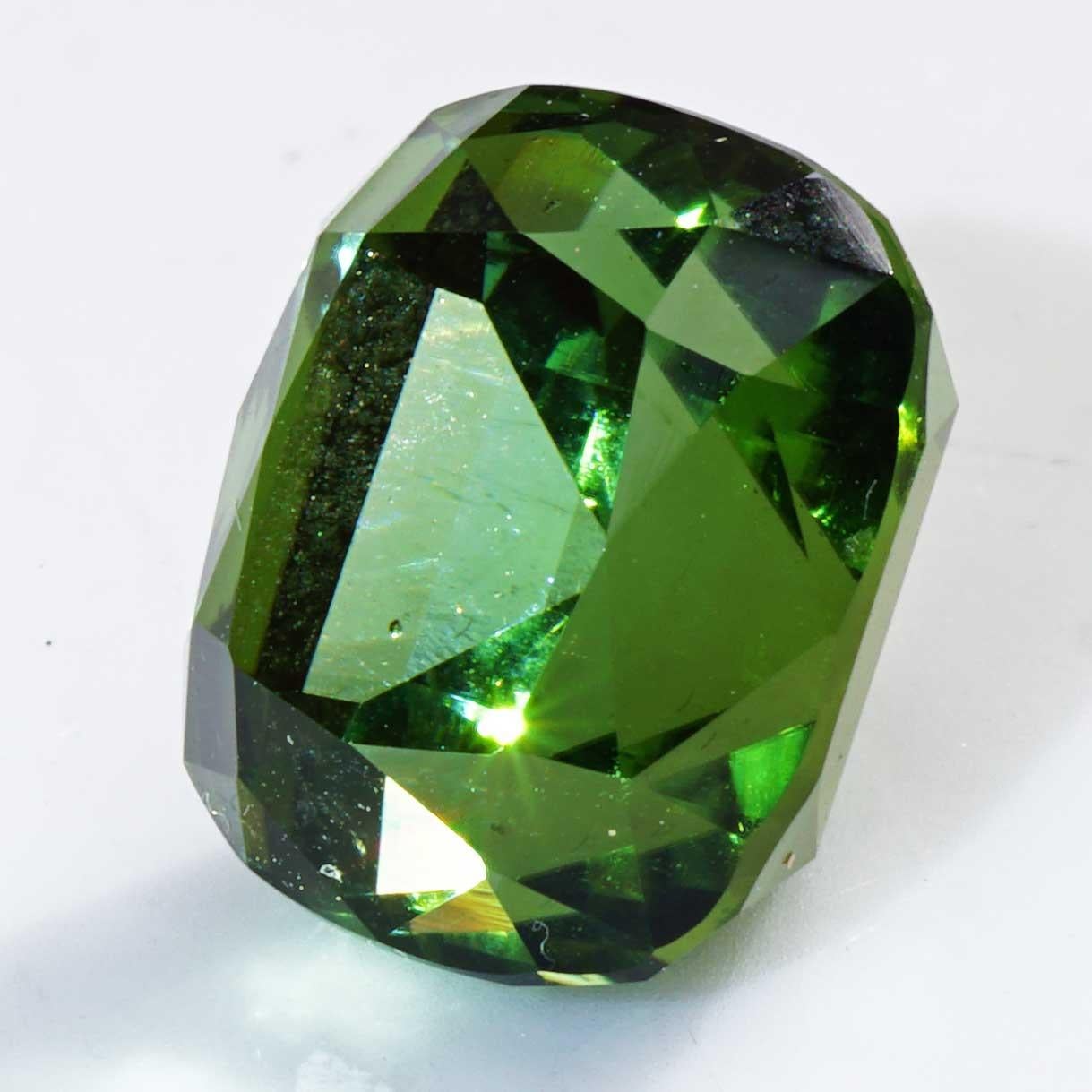Certificato GLA Tormalina  Afghanistan verde-menta 8,45 ct Gemma da investimento in vendita 3