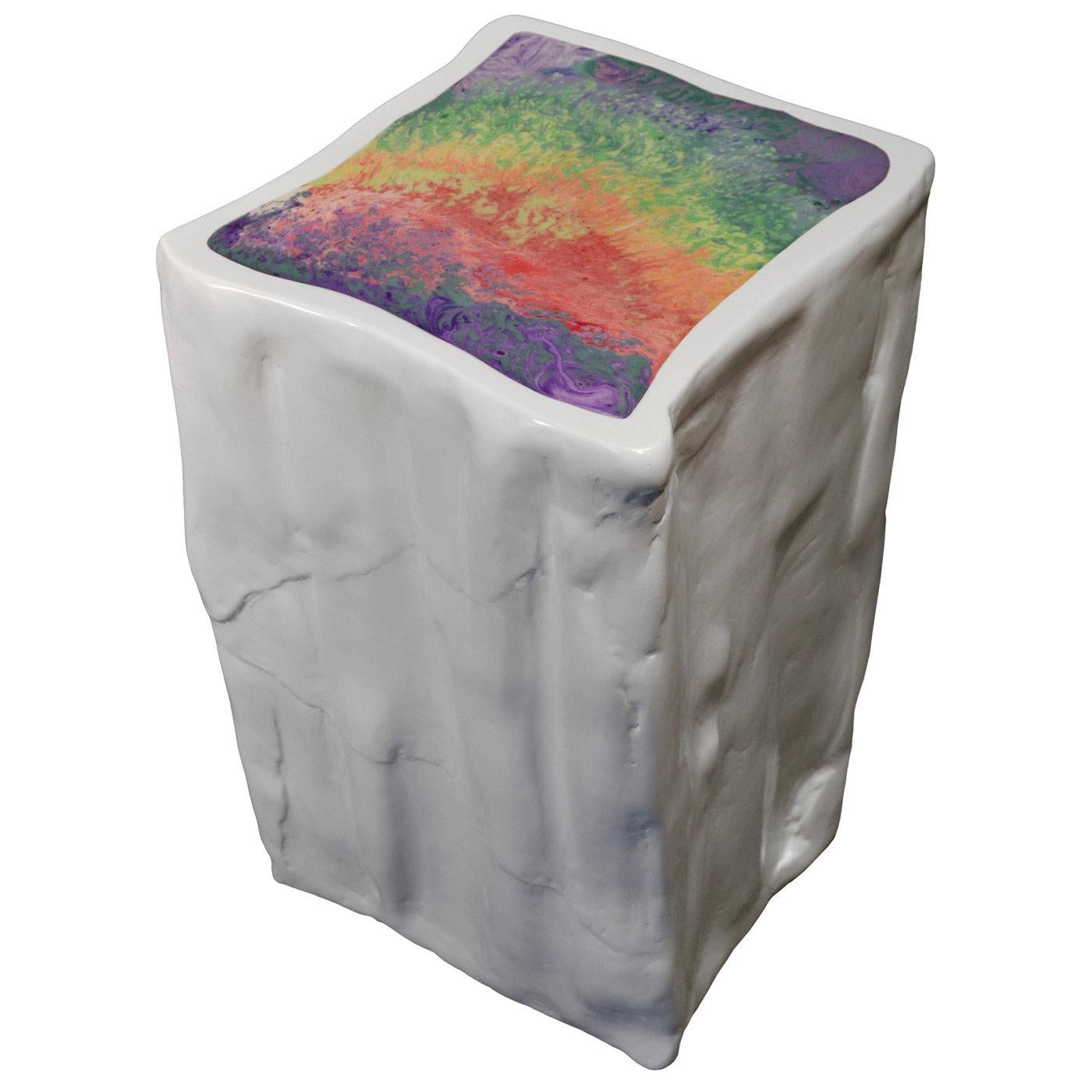 Glacial Sculpture Polar Side Table Limited Edition In New Condition In Milan, IT