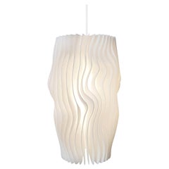 Glacier #1 Pendant Light Contemporary Luxury Modern Organic Designer Lamp White