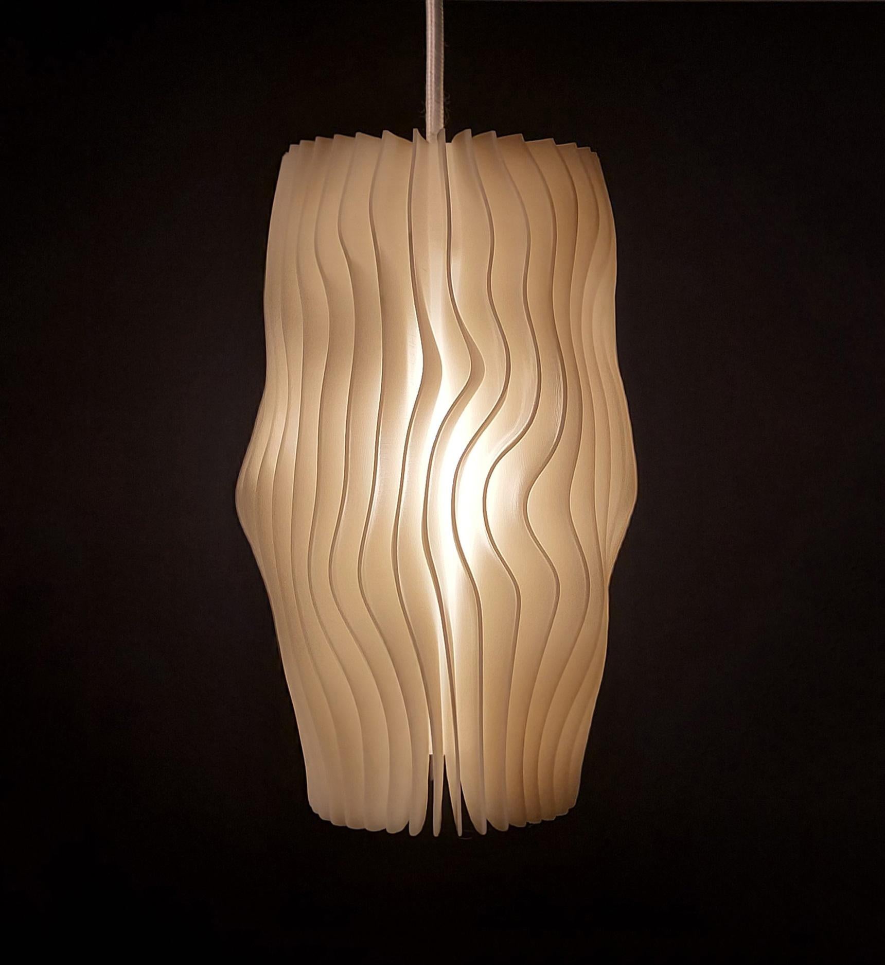 Glacier #1 Pendant Light White, Limited Edition 1/330 Swiss Design For Sale 1