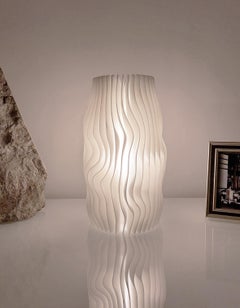 Glacier #1 Tisch-/Schreibtischlampe Organic Contemporary Modern Designer Lighting White
