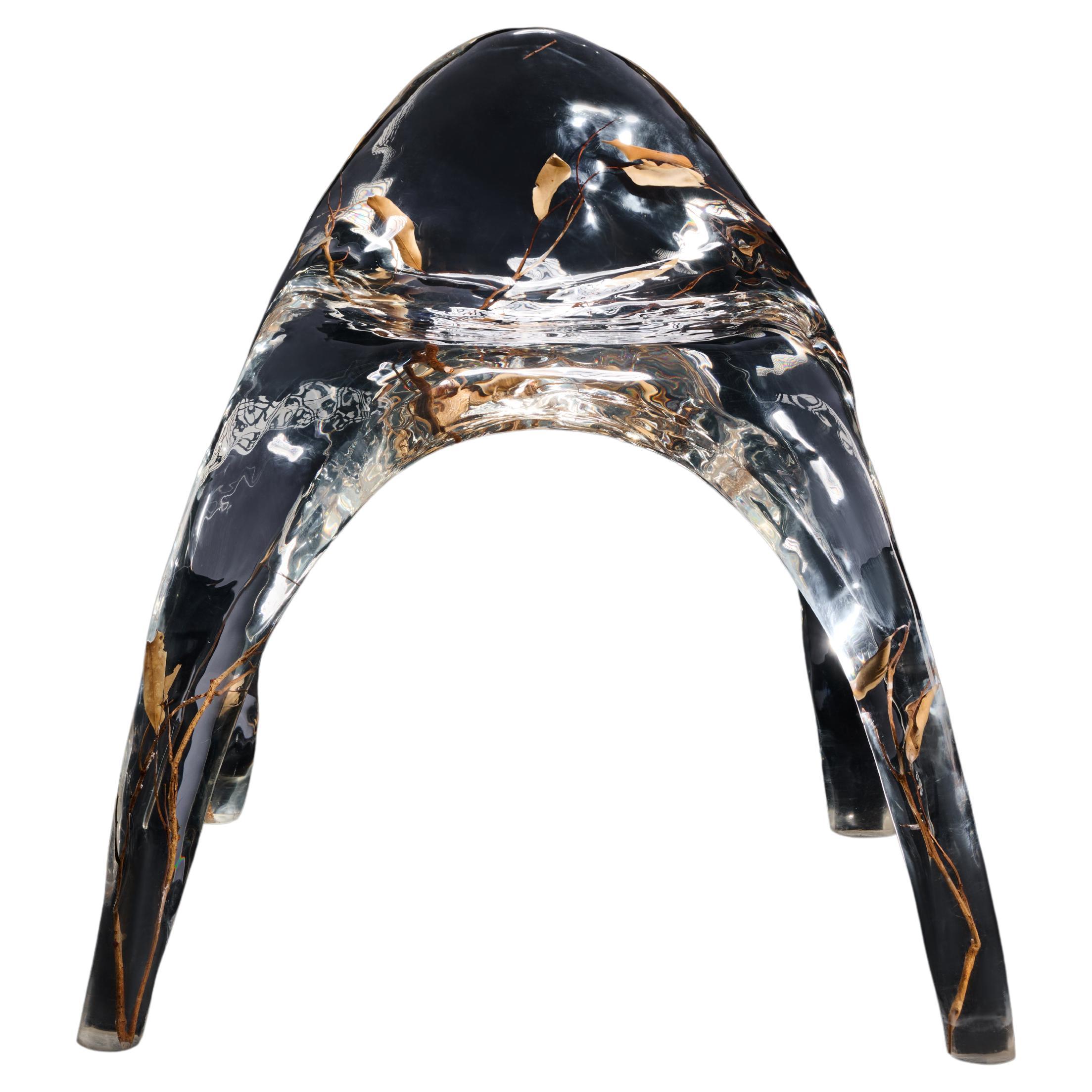Glacier Crystal Branches Low Back Chair by GORDON GU