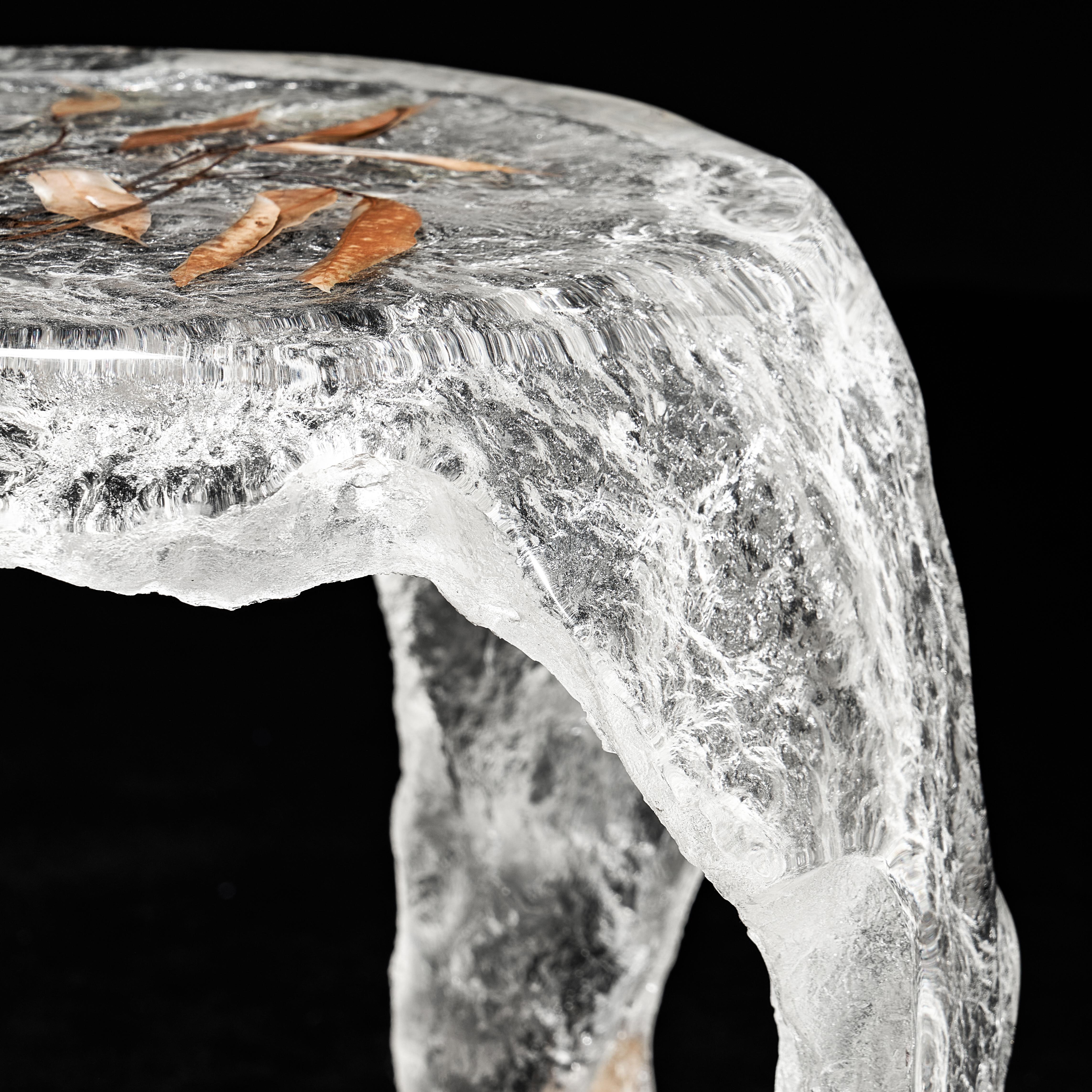 Taburete Tambor Cristal Glaciar by GORDON GU en Nuevo estado para la venta en hong kong, HK