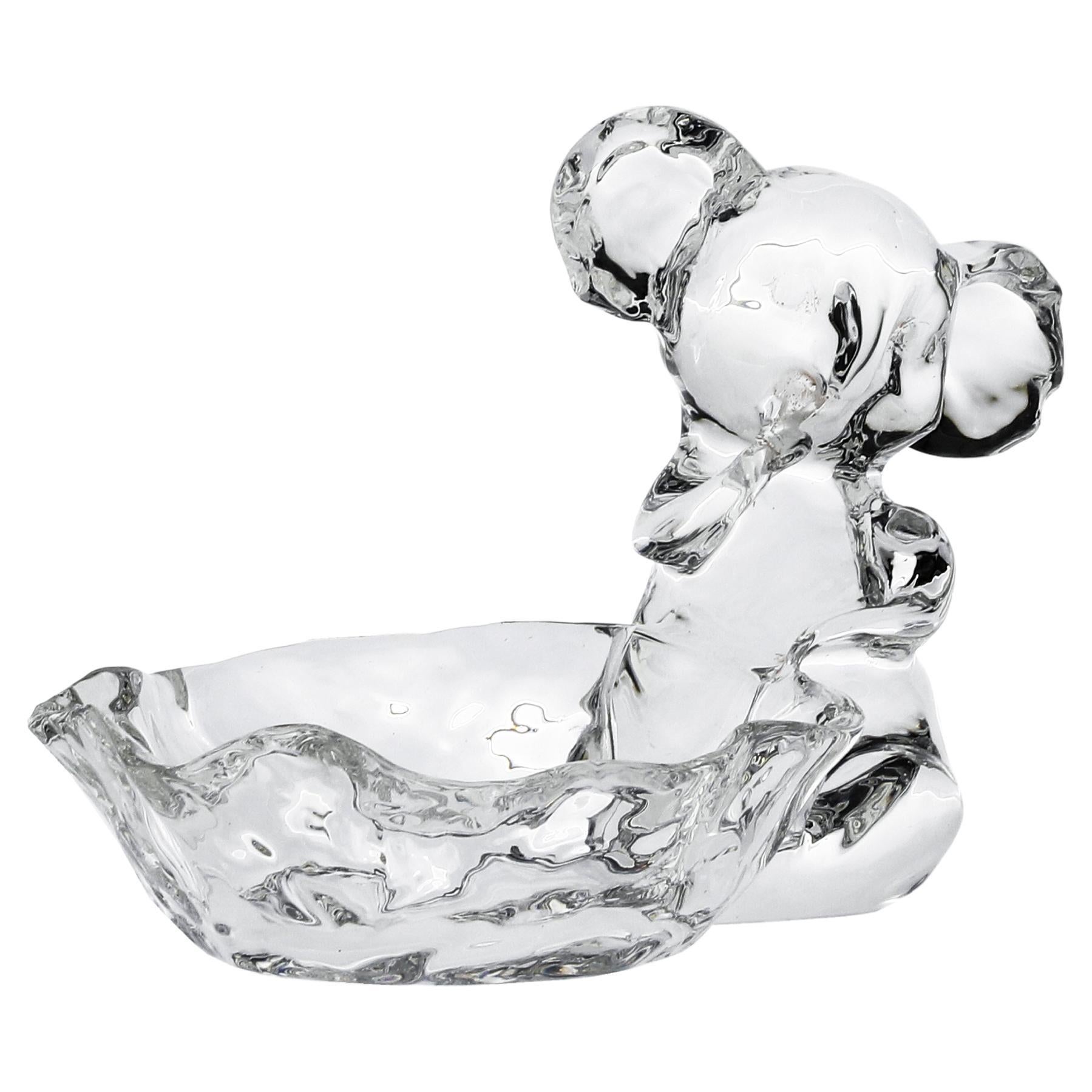 Ciotola Koala in cristallo glaciale di GORDON GU