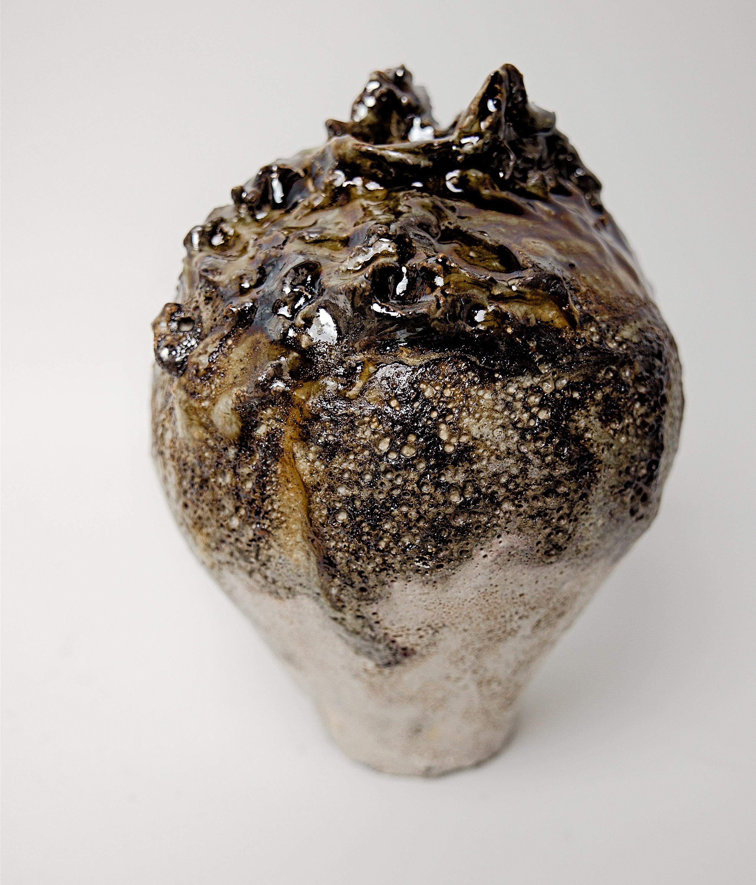 Organico moderno Vaso Glacier in metallo caldo in vendita