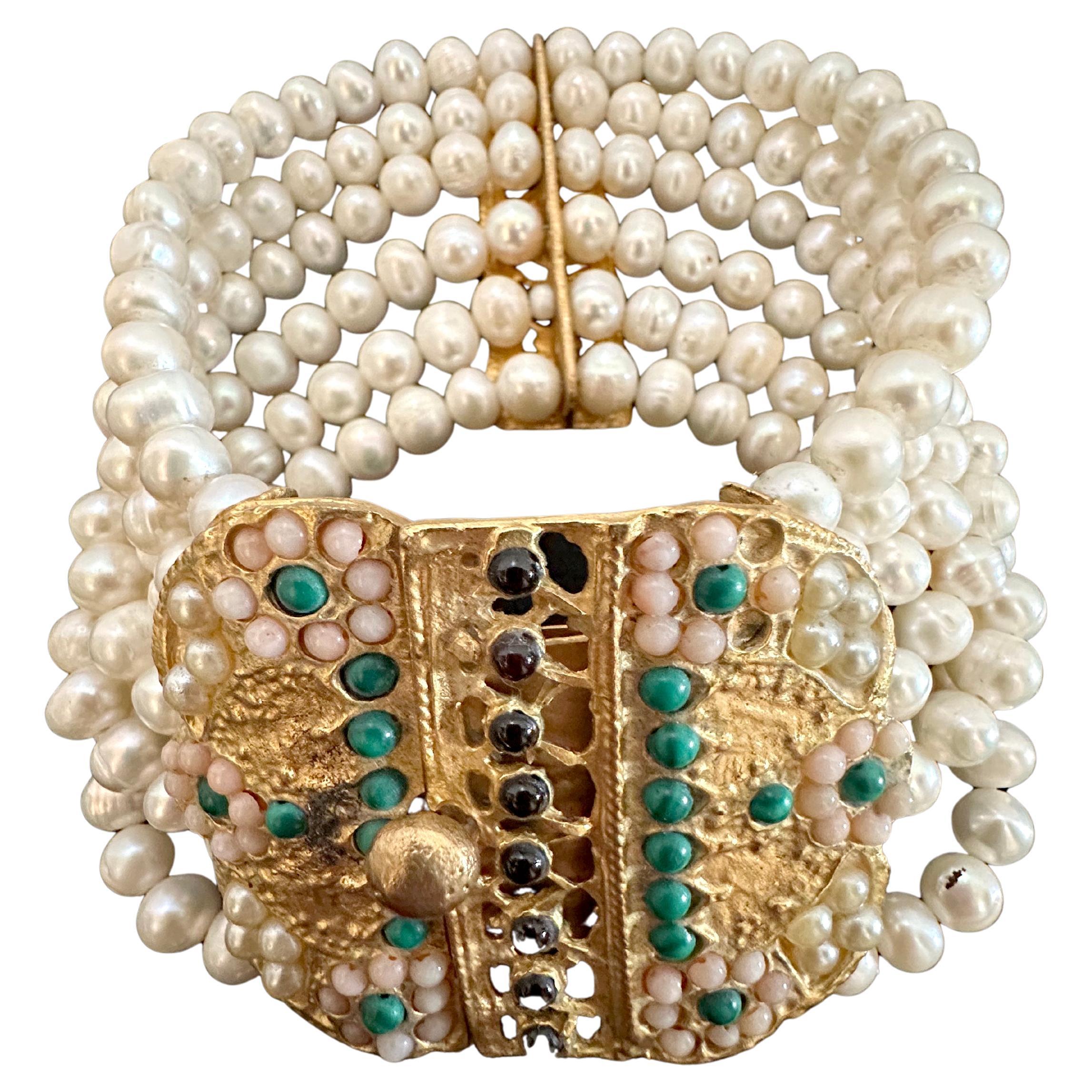 Gladiator Collectible Prop Pearl Bracelet from the 2000 Movie
