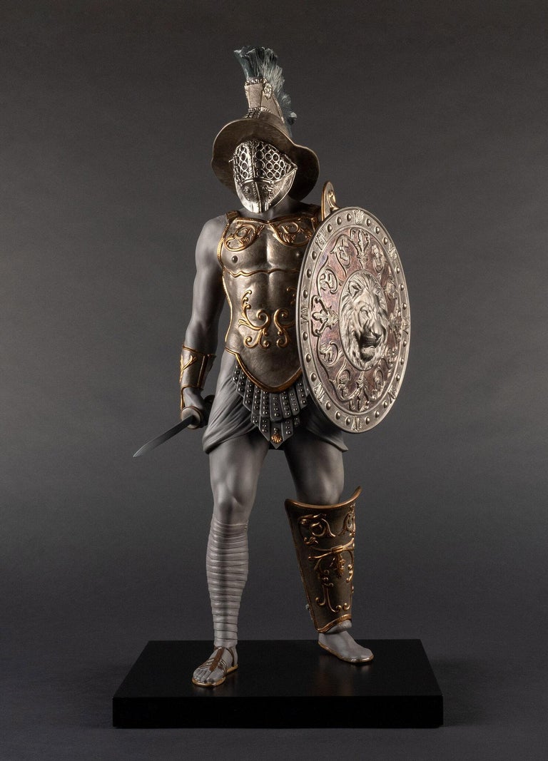 Contemporary Gladiator Figurine For Sale