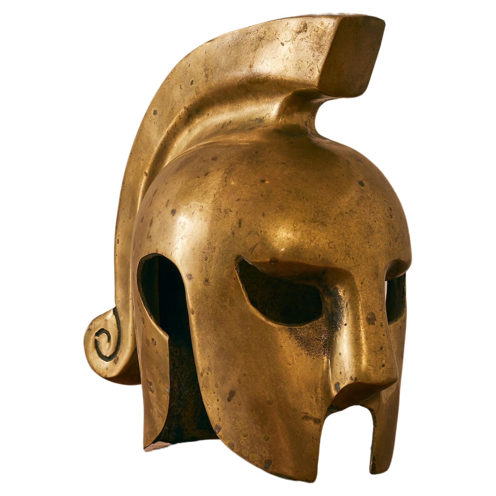 Gladiator Mask Sculpture