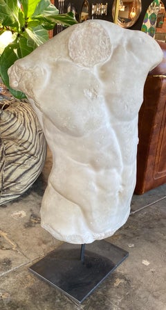 Gladiatore Borghese, Plaster Bust, Copy in Scale 1/1