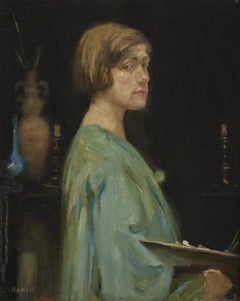 Self-Portrait with a Paint Palette