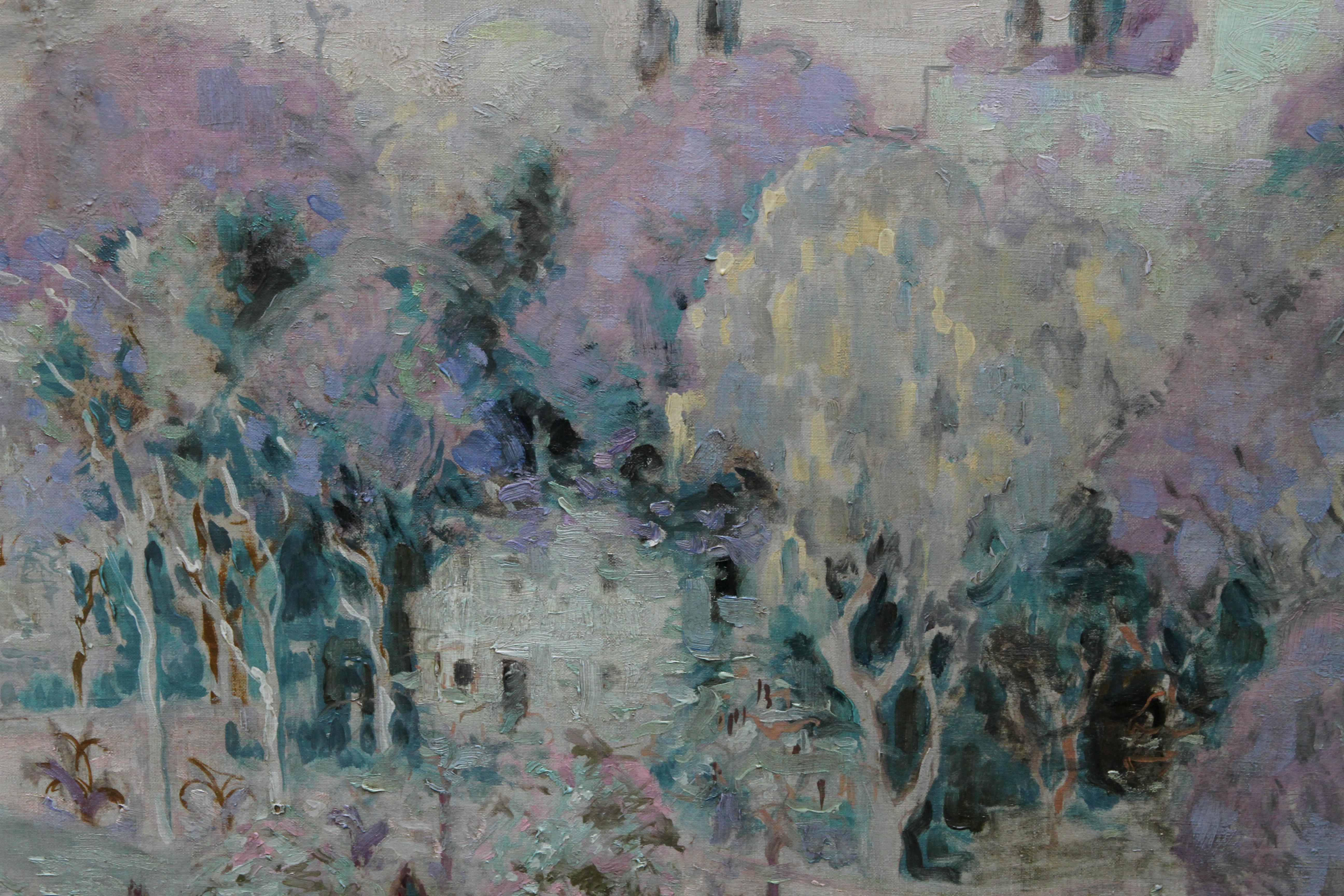 Istanbul Turkey - Irish Post Impressionist landscape oil painting female artist For Sale 1