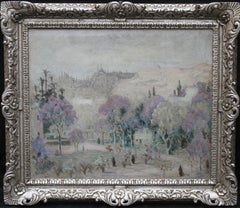 Istanbul Turkey - Irish Post Impressionist landscape oil painting female artist