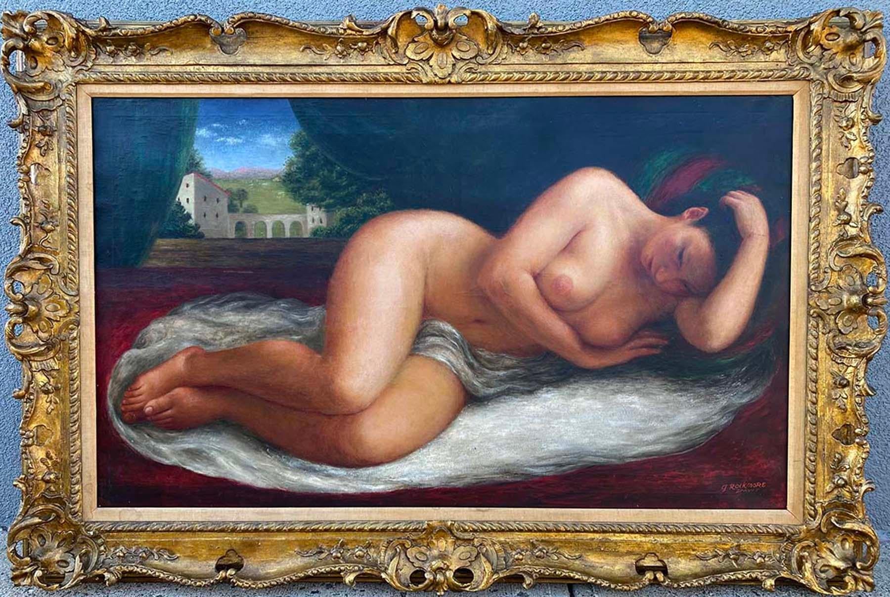 Gladys Rockmore Davis Nude Painting - ODALISQUE