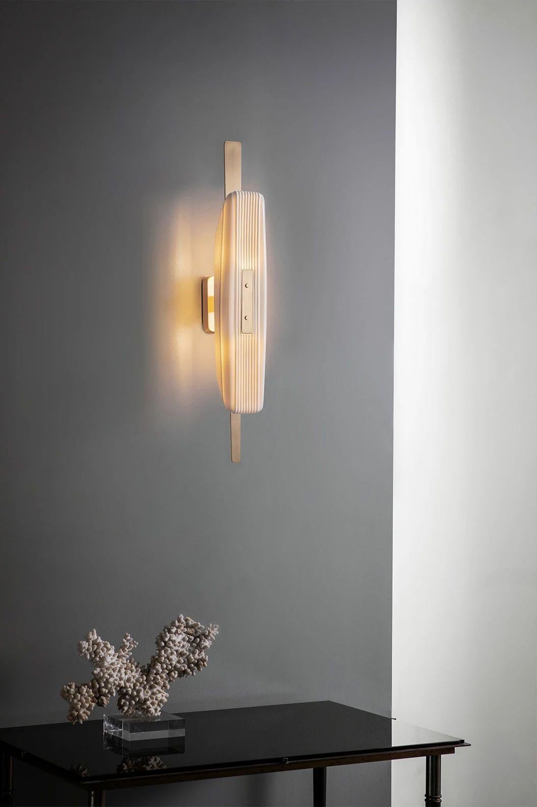 Modern Glaive Wall Light Single by Bert Frank