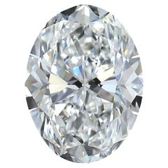 Glamorous 0.56 carat oval cut natural diamond