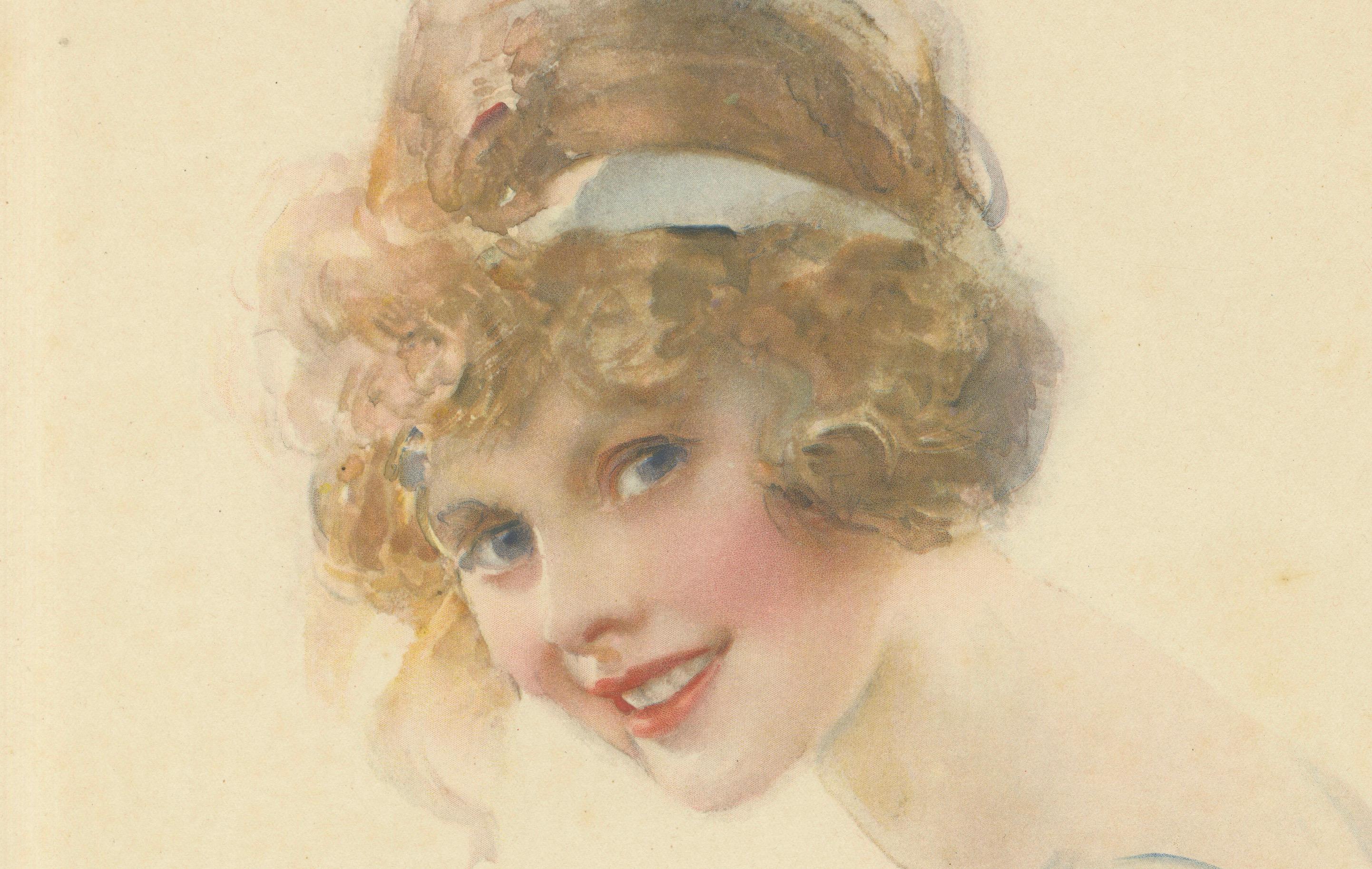 XX secolo Ritratto Art Deco 