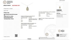 Glamorous 2.17ct. Mixed Cut Stud Diamond Necklace