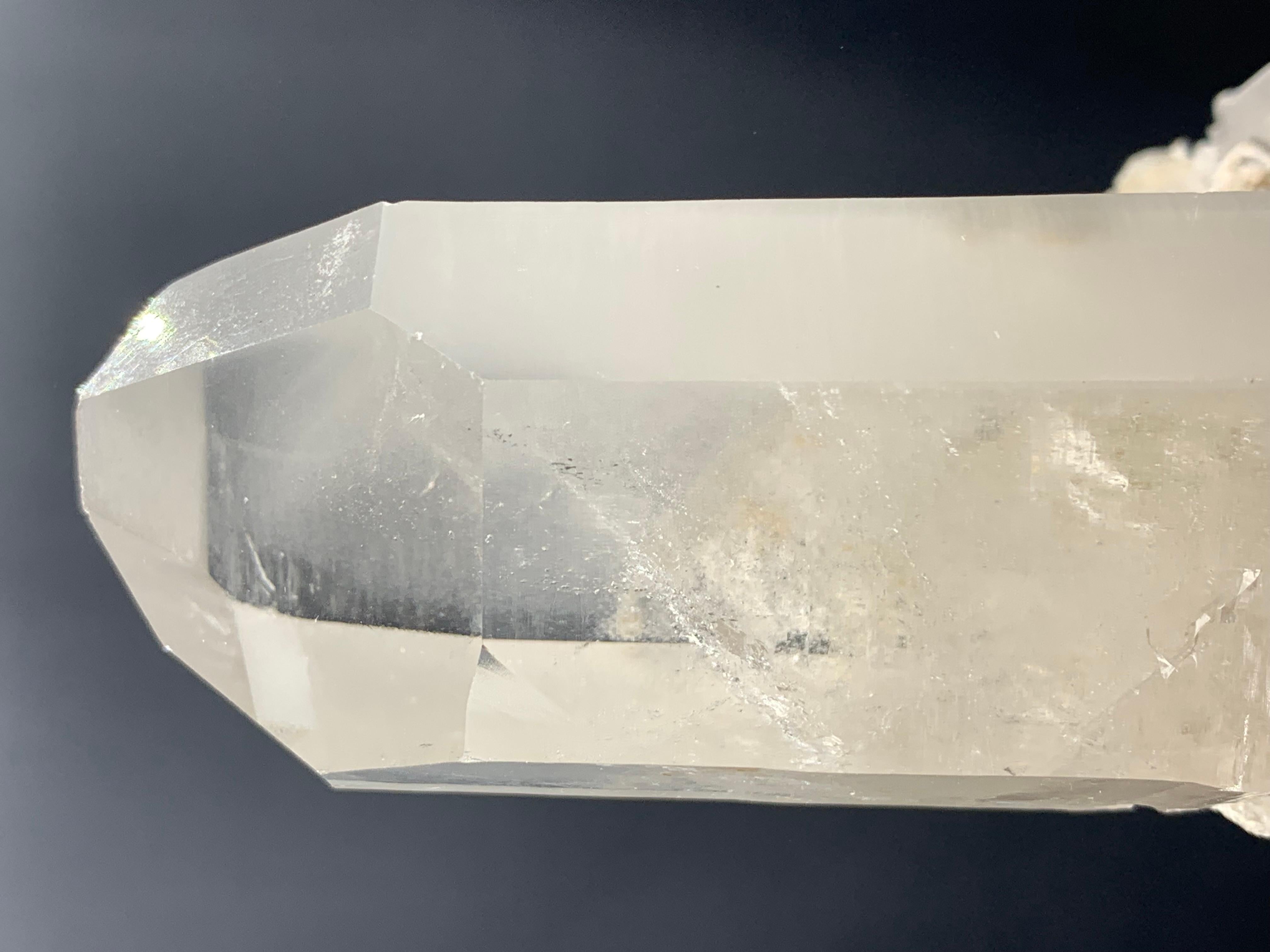 Contemporary Glamorous 359.99 Grams Robust Cluster Of Pointed Quartz Crystal From Pakistan For Sale