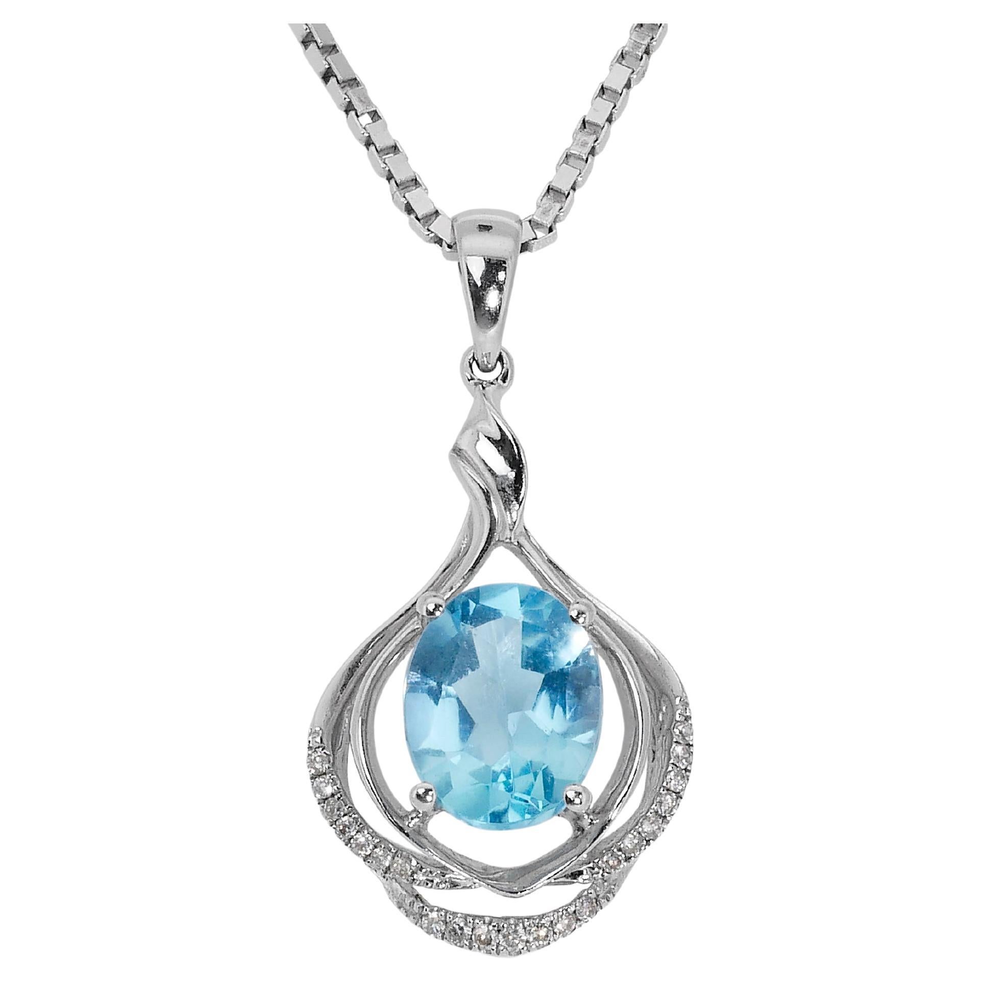 9k white shop gold necklace