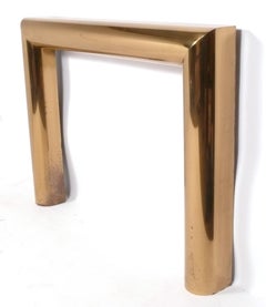 Camino glamour in ottone di Danny Alessandro, circa anni '70