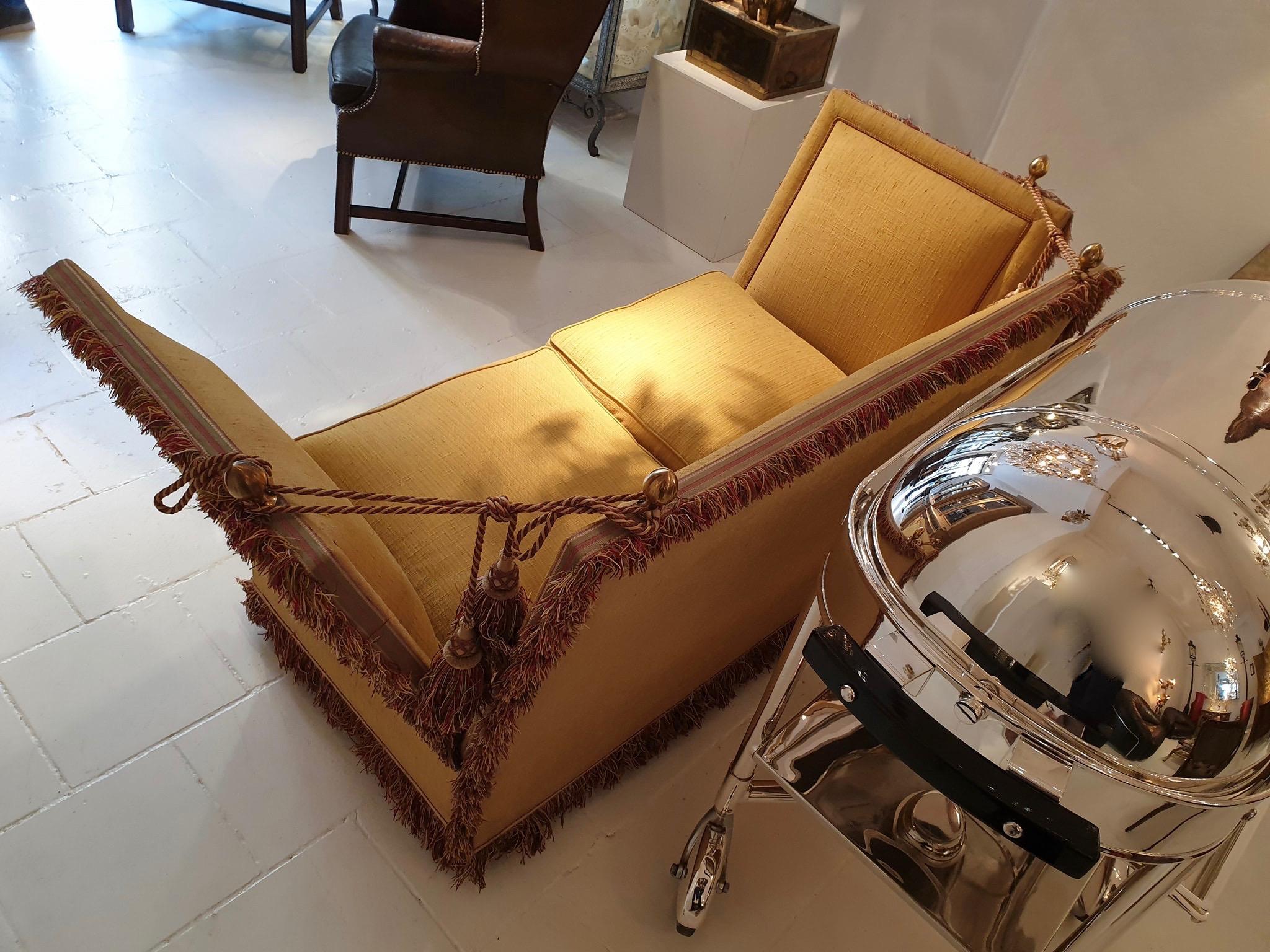 20th Century Glamorous Classic Hollywood Regency Knole Sofa