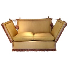 Vintage Glamorous Classic Hollywood Regency Knole Sofa