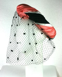 Glamorous Don Marshall Silk Satin Turban