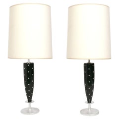 Lampes glamour Hollywood Regency attribuées à Tommi Parzinger